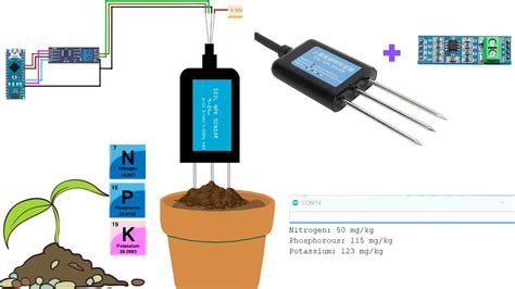 An NPK fertilizer provides those three nutrients in ratios particular to the plant being grown. . How to make npk sensor